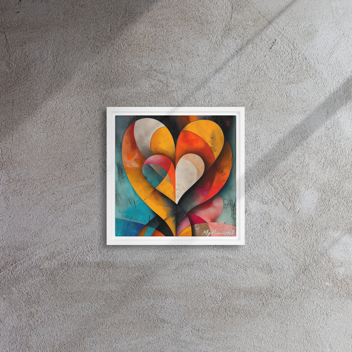 Framed canvas 'From London with Love..' #5