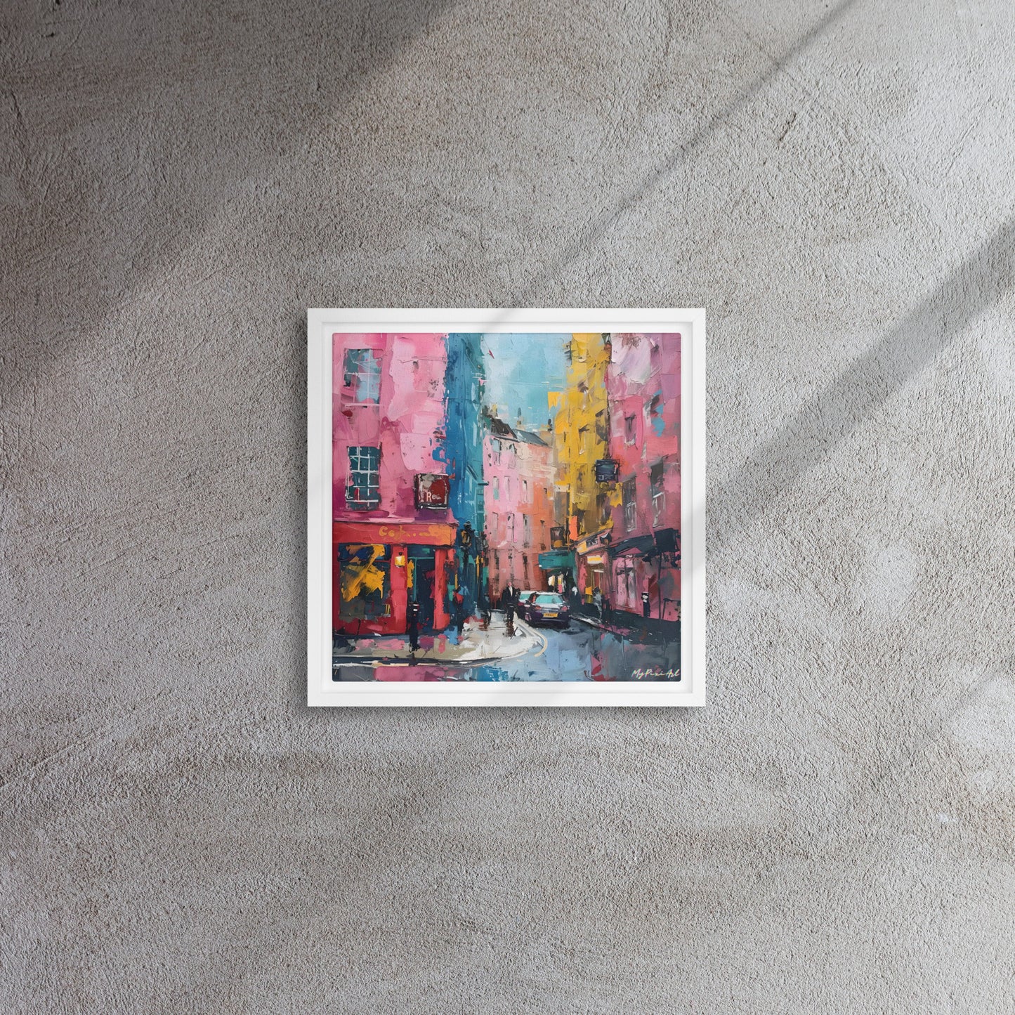 Framed canvas 'From London with Love..' #11