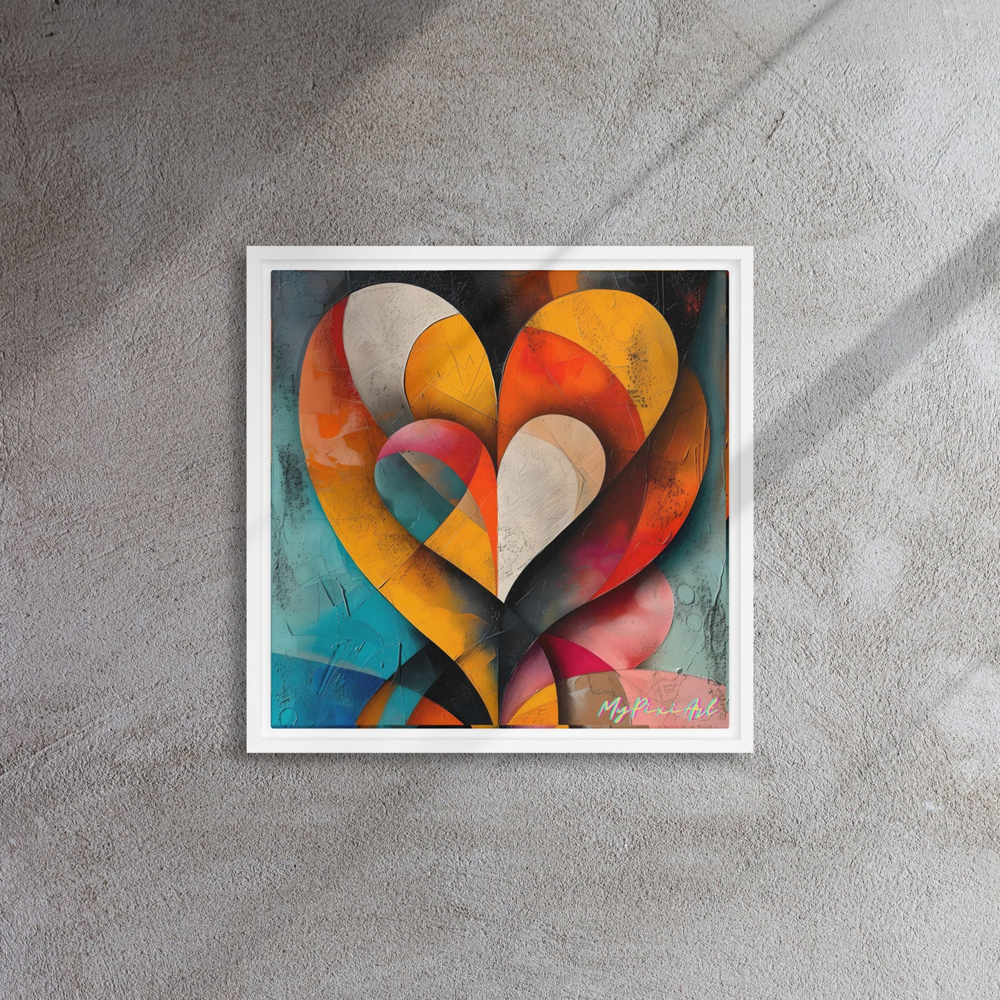 Framed canvas 'From London with Love..' #5