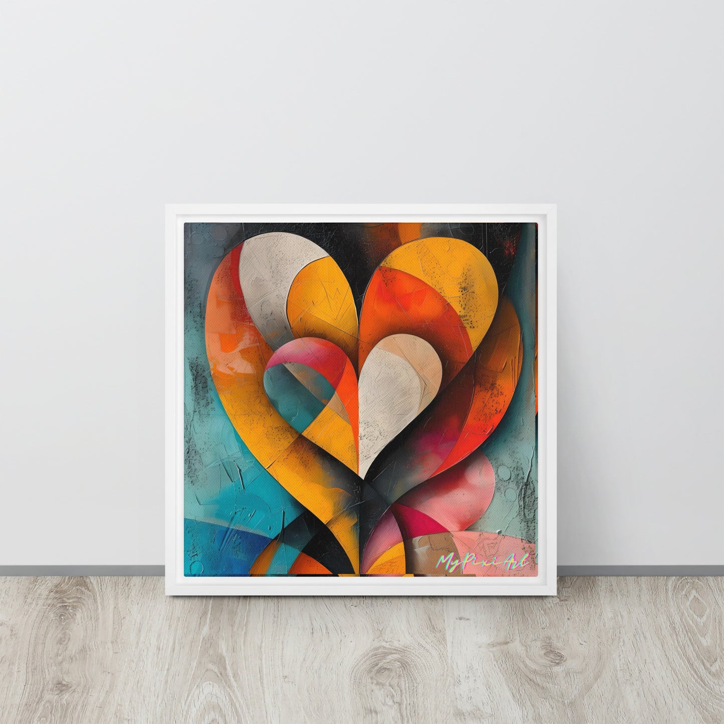 Framed canvas 'From London with Love..' #5