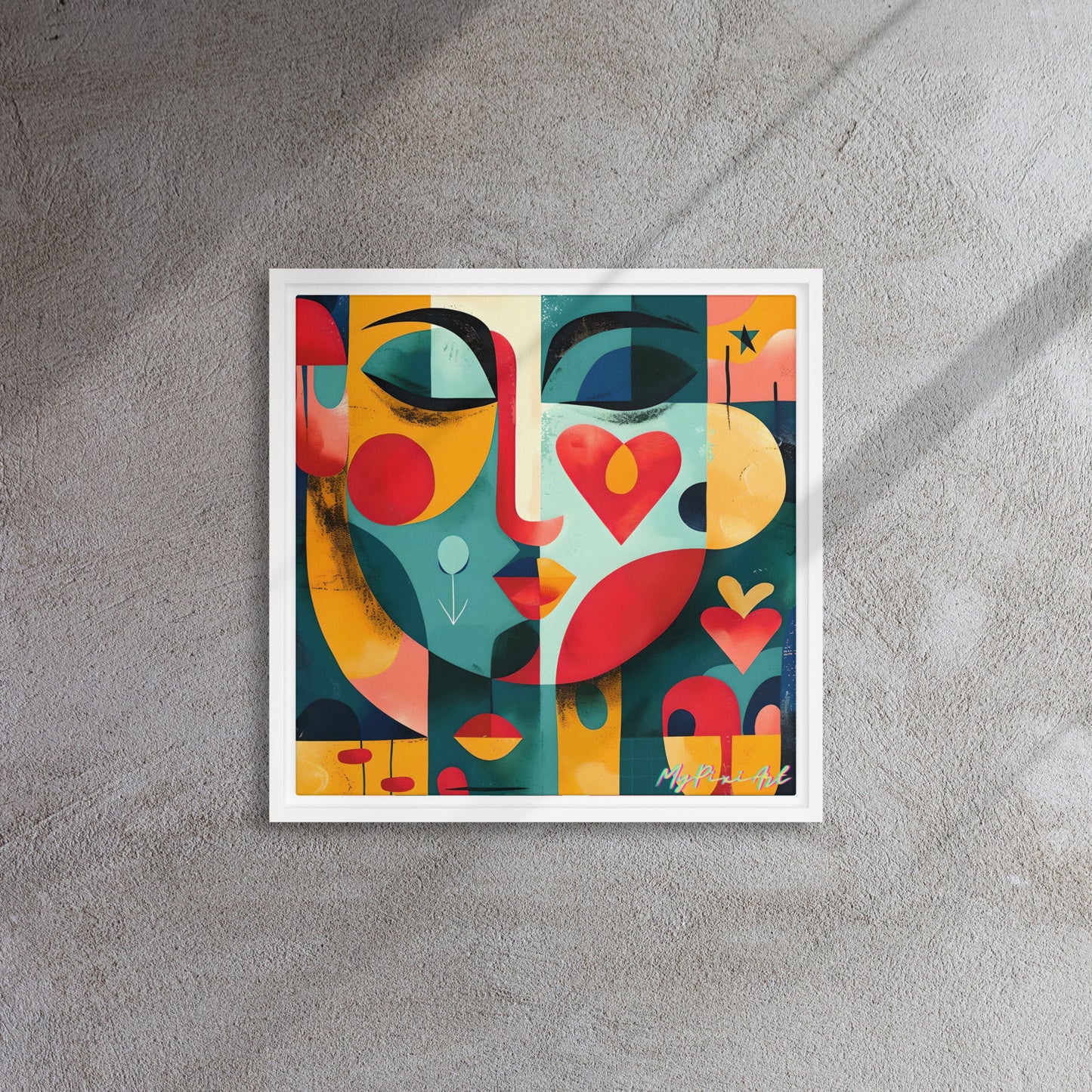 Framed canvas 'From London with Love..' #7