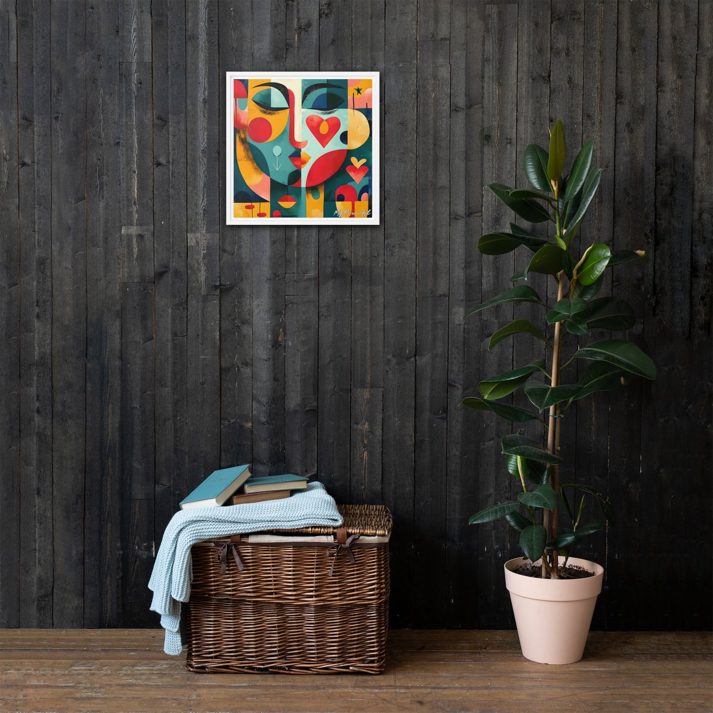 Framed canvas 'From London with Love..' #7