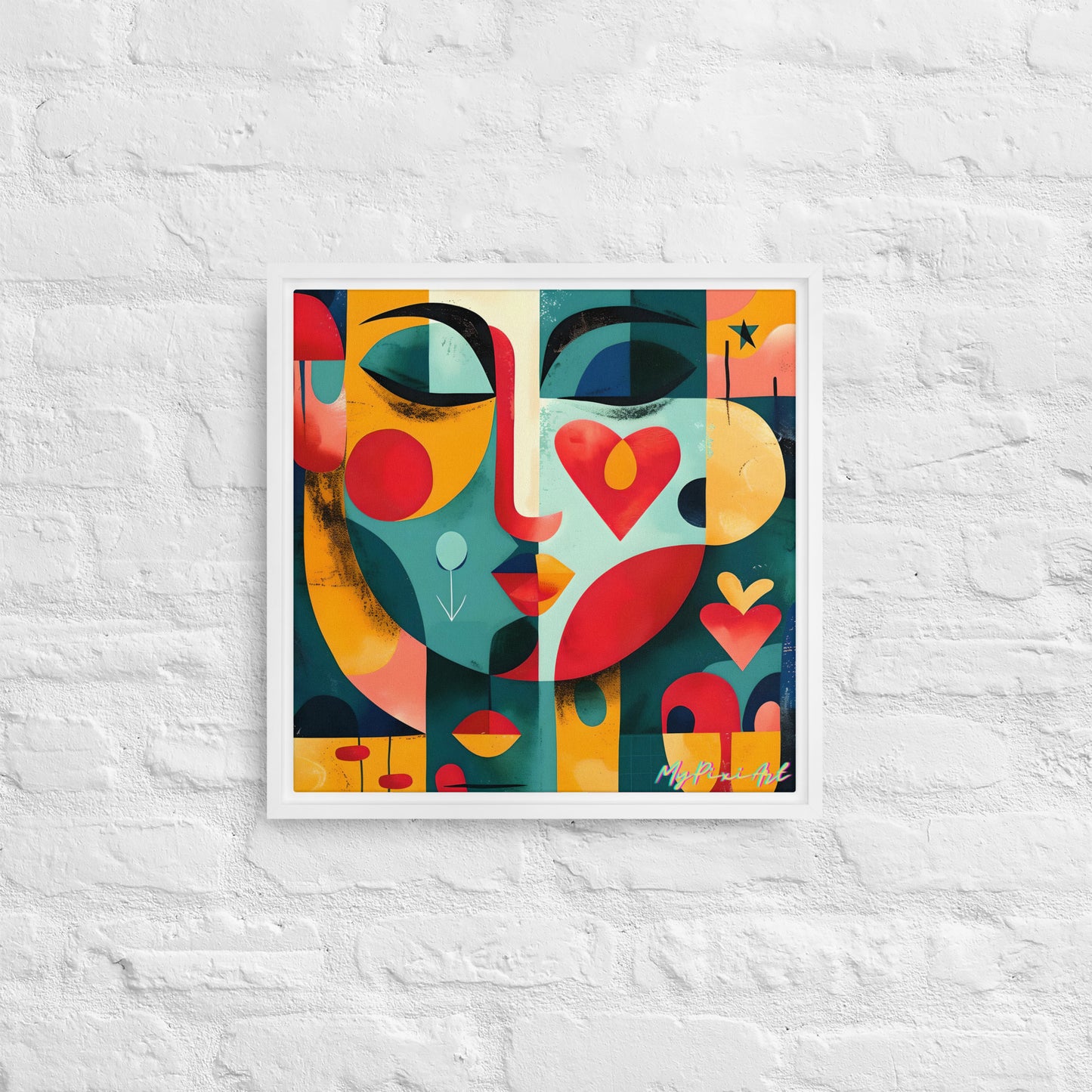 Framed canvas 'From London with Love..' #7