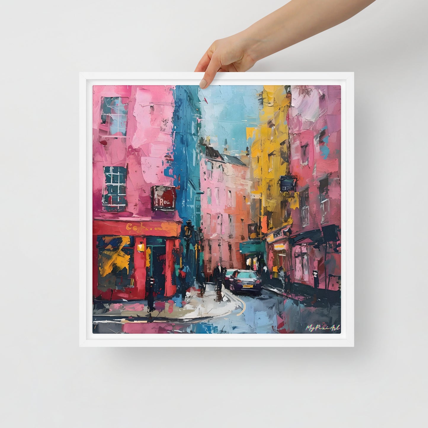 Framed canvas 'From London with Love..' #11
