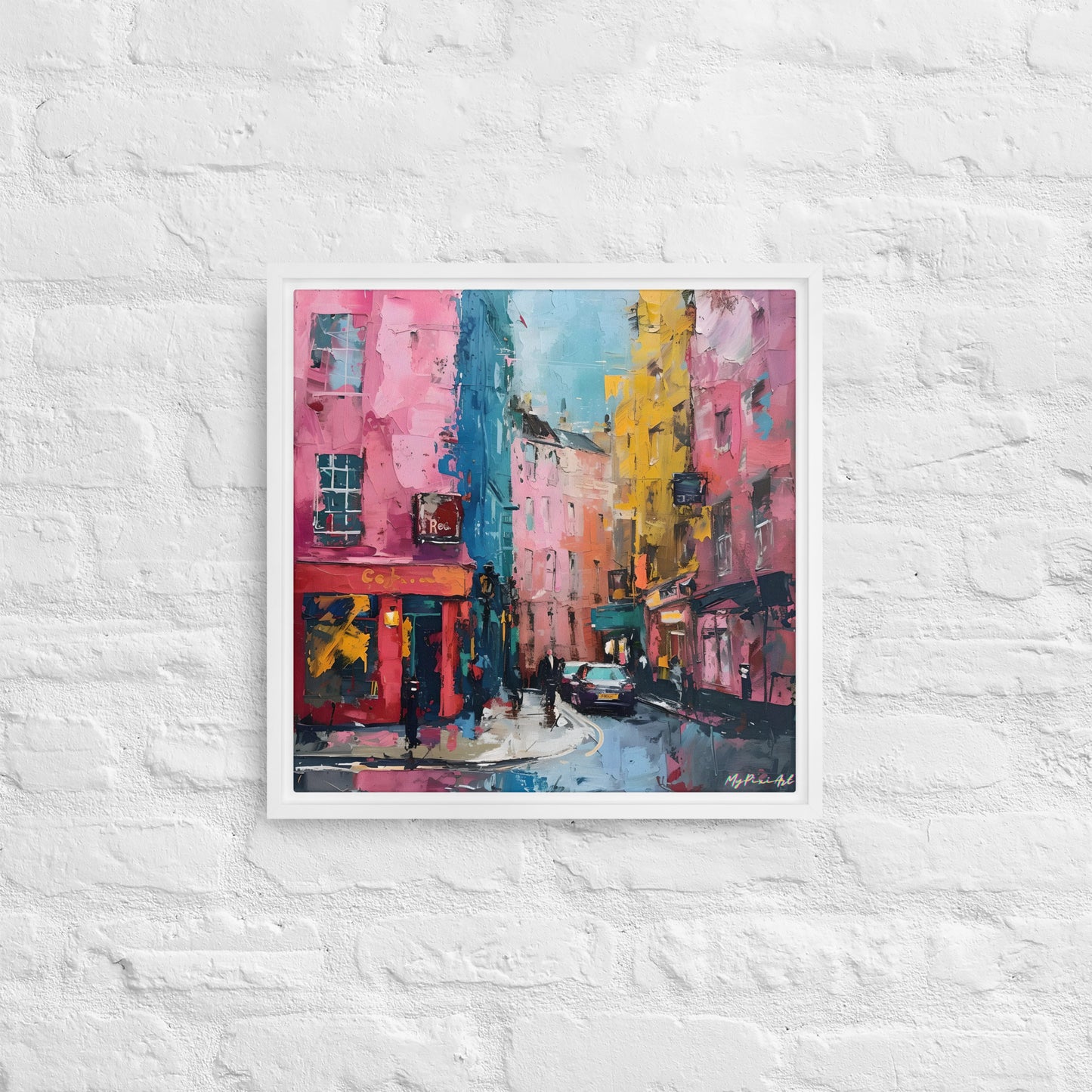 Framed canvas 'From London with Love..' #11