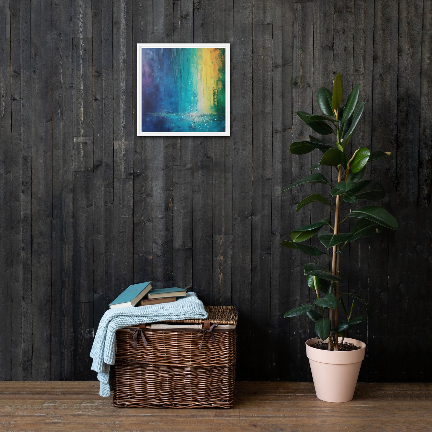 Framed canvas Rainy day #1