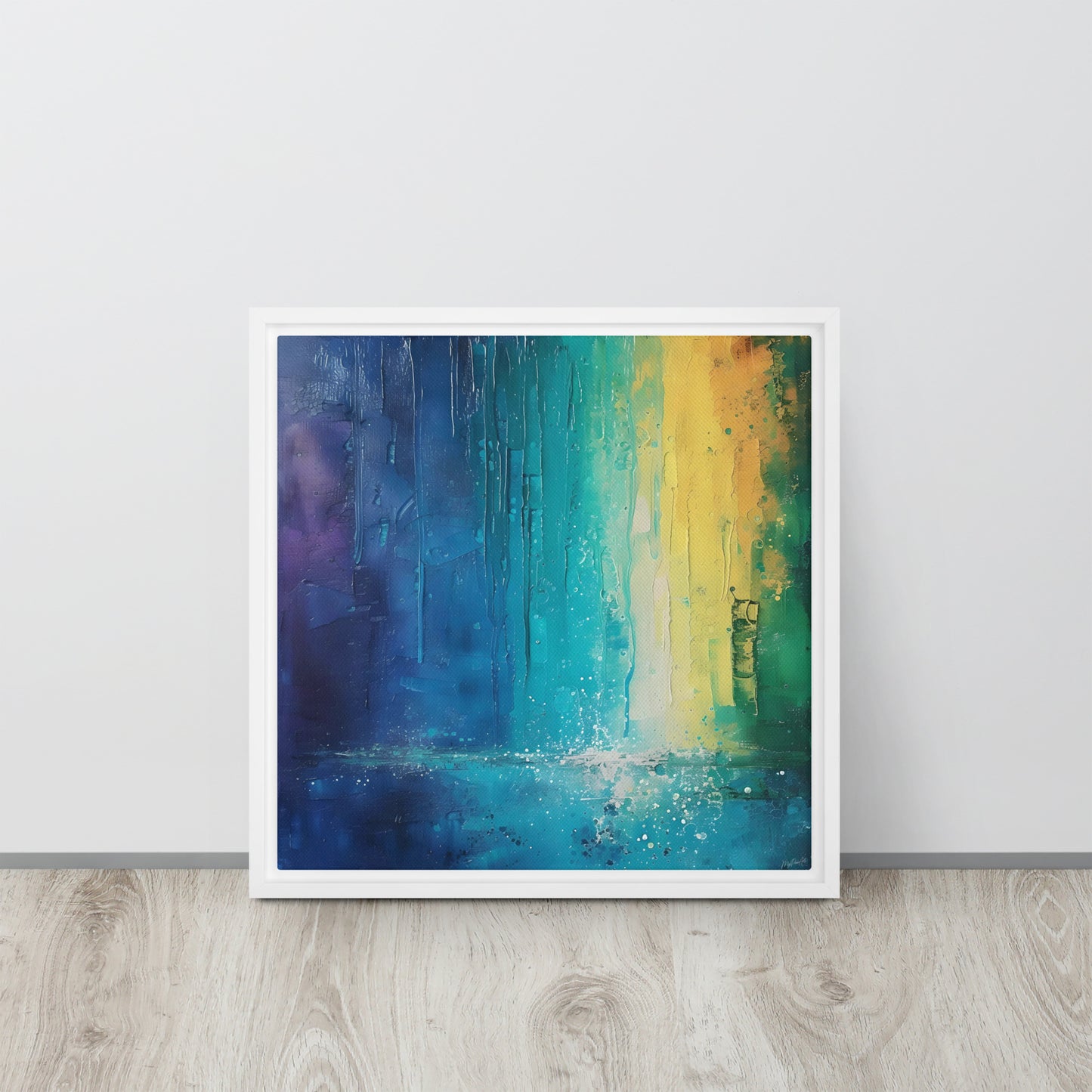 Framed canvas Rainy day #1