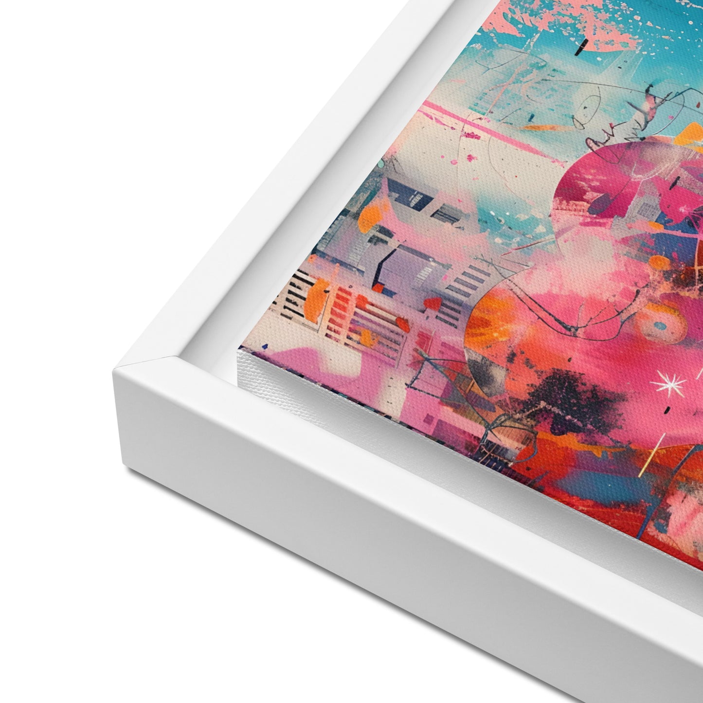 Framed canvas "from London with Love.." #3