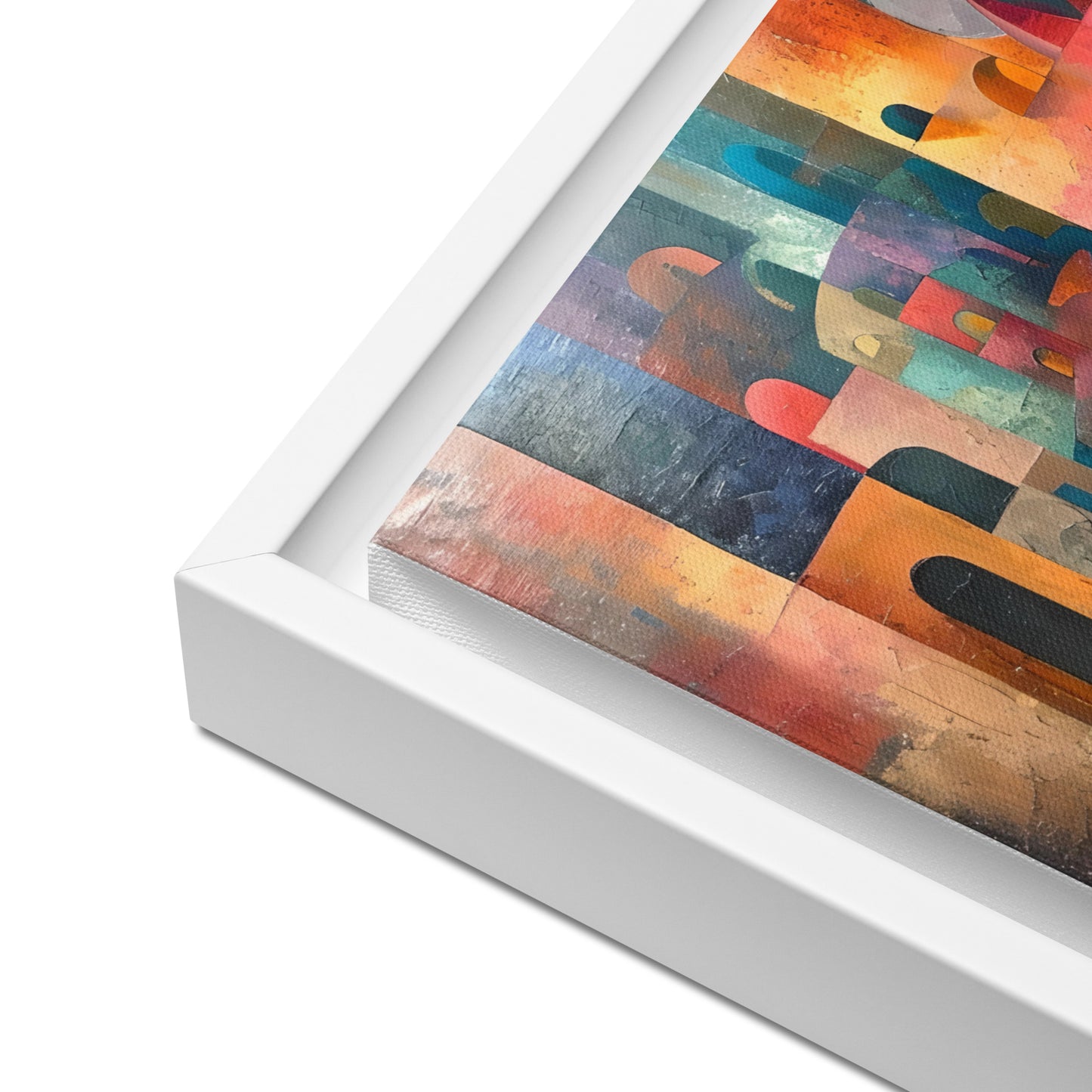 Framed canvas Street's echo #2