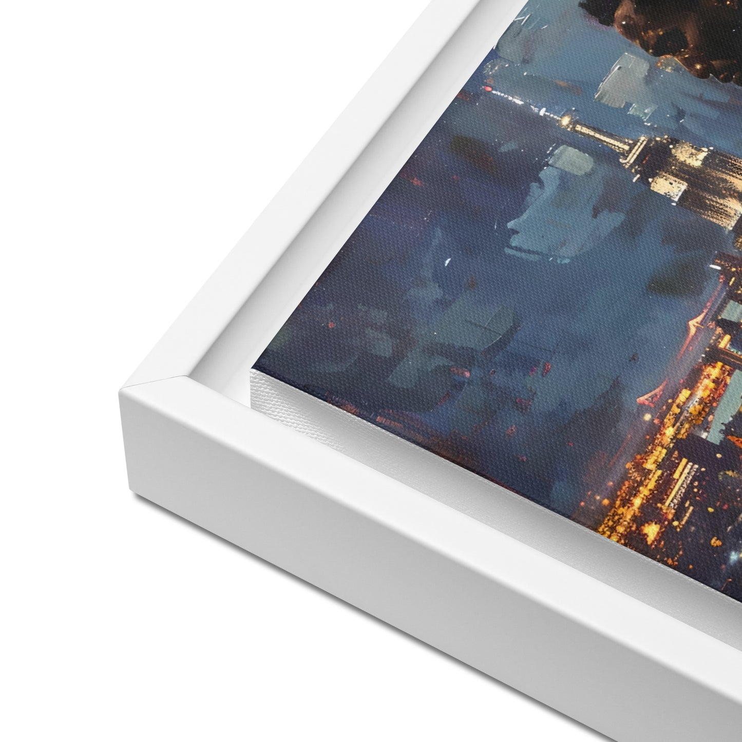Framed canvas Big City Lights #3