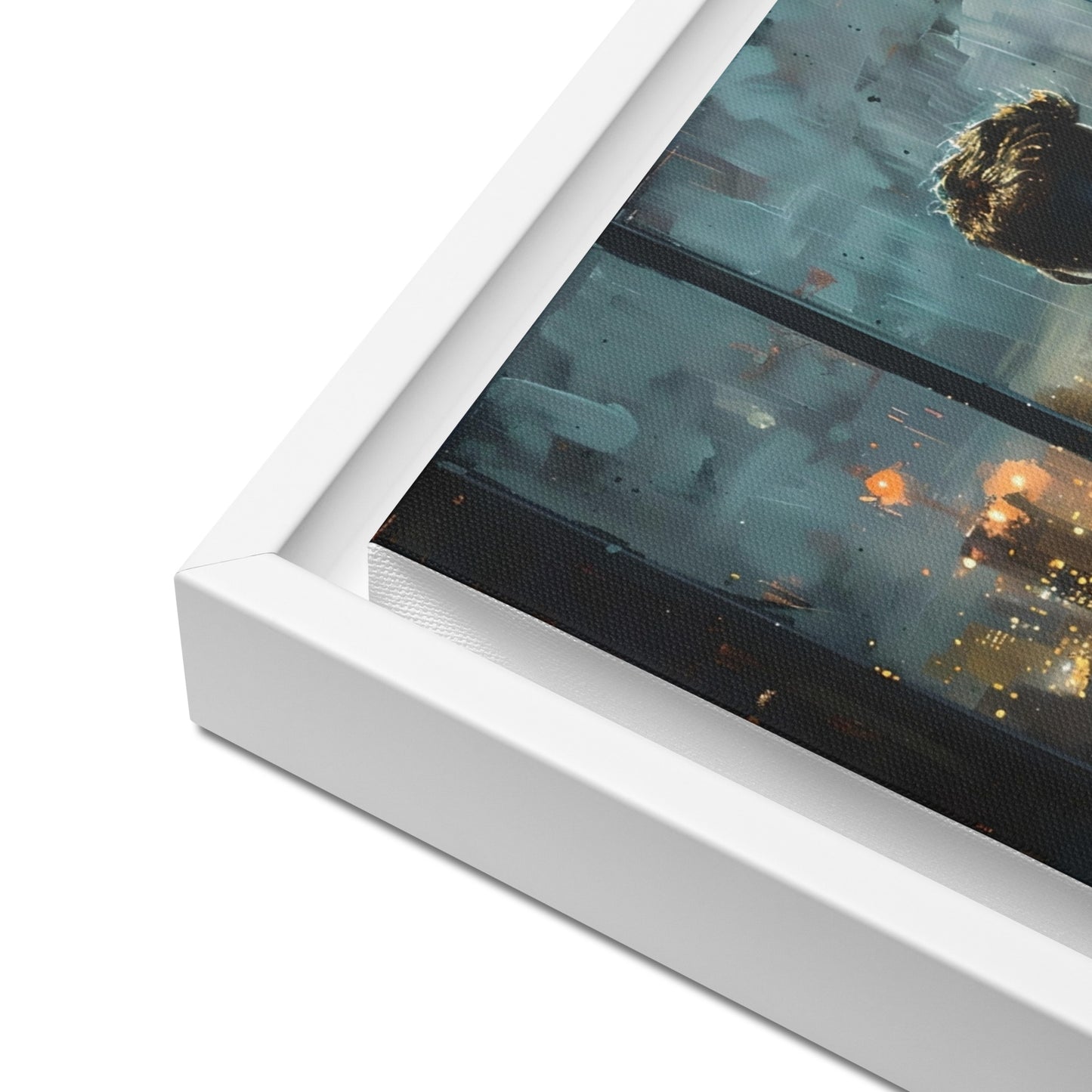 Framed canvas Big City Lights #7