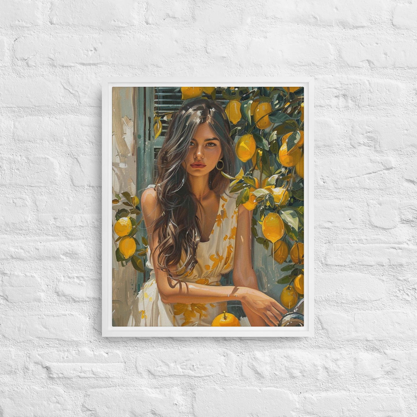 Framed canvas Italian dreams #1