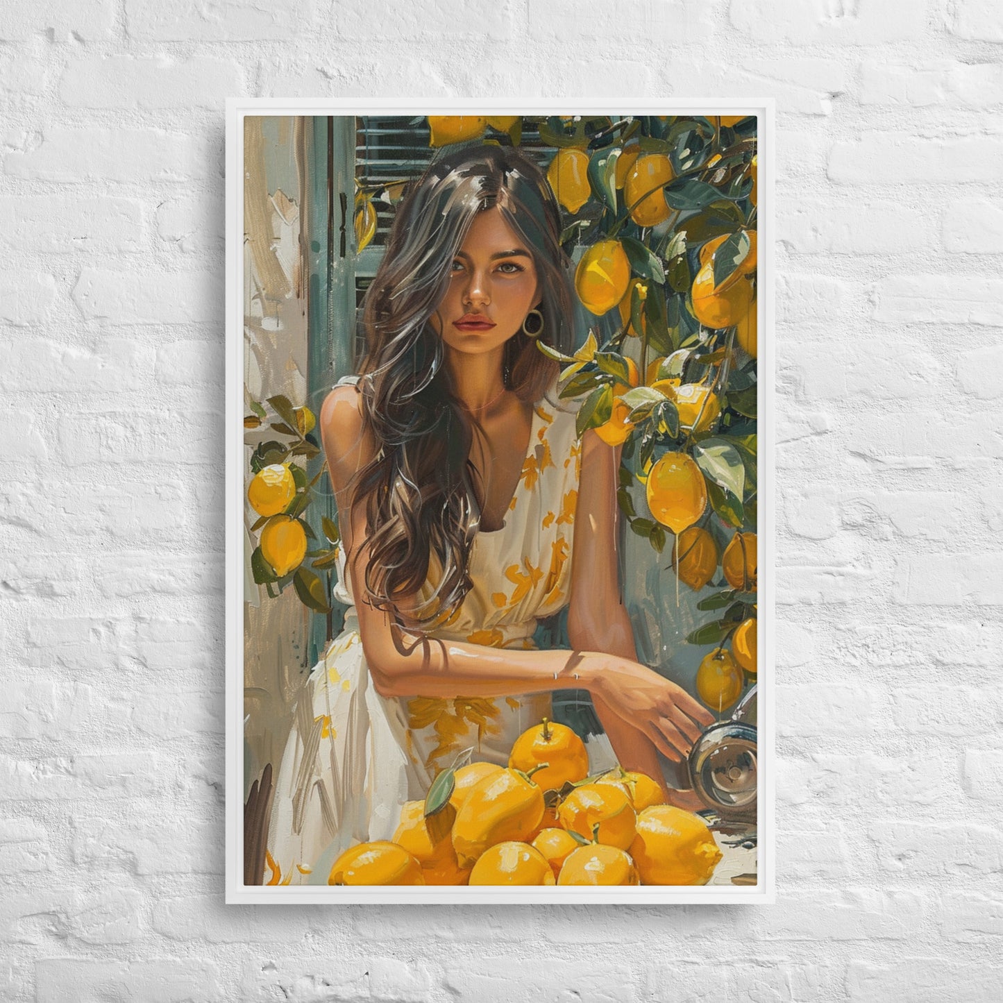 Framed canvas Italian dreams #1